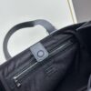 Leather and Fabric Loewe Buckle Tote Bag