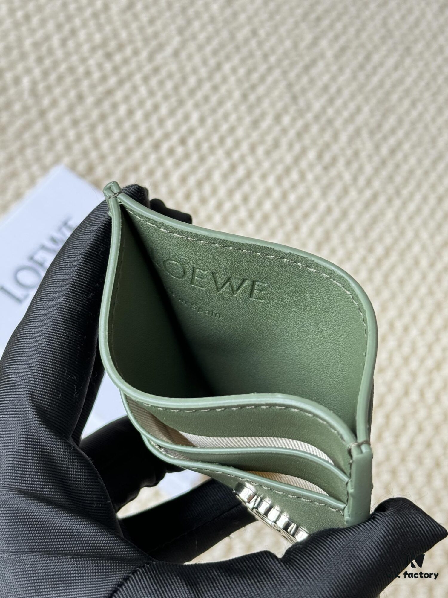 Loewe New Arrival Card Holder Restock! Metal Logo Version