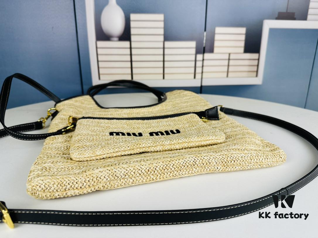 New Arrival Miu Miu Rattan Bag – Perfect for Everyday Use