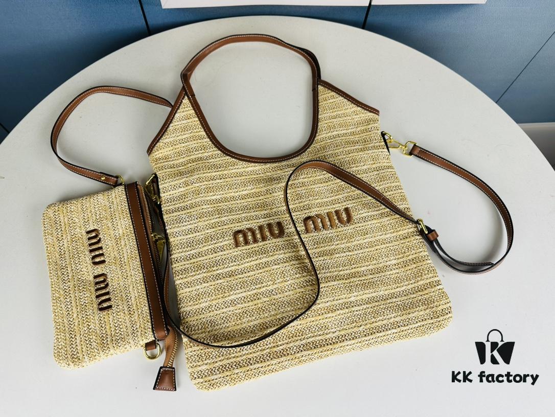 New Arrival Miu Miu Rattan Bag – Perfect for Everyday Use