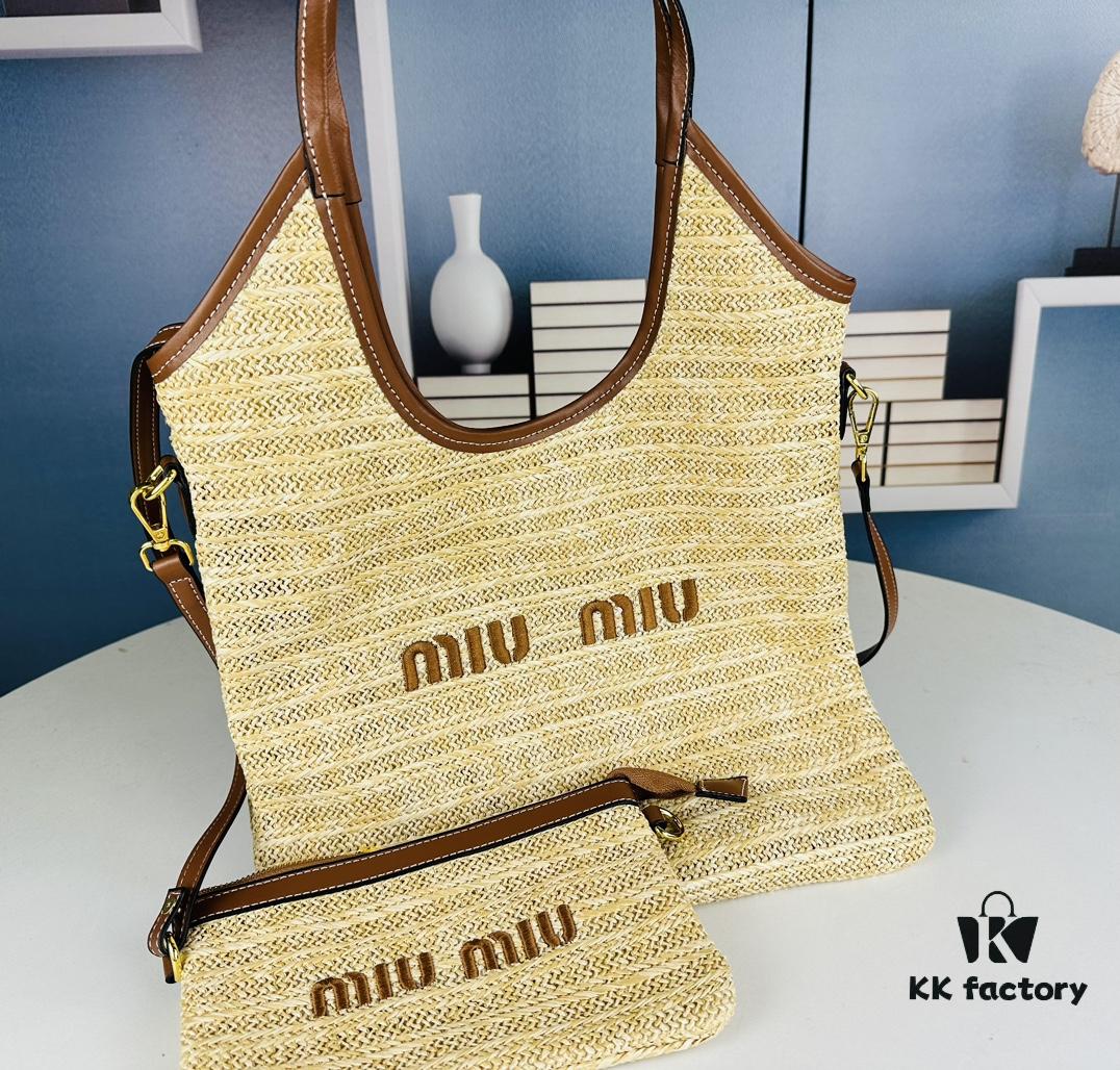 New Arrival Miu Miu Rattan Bag – Perfect for Everyday Use