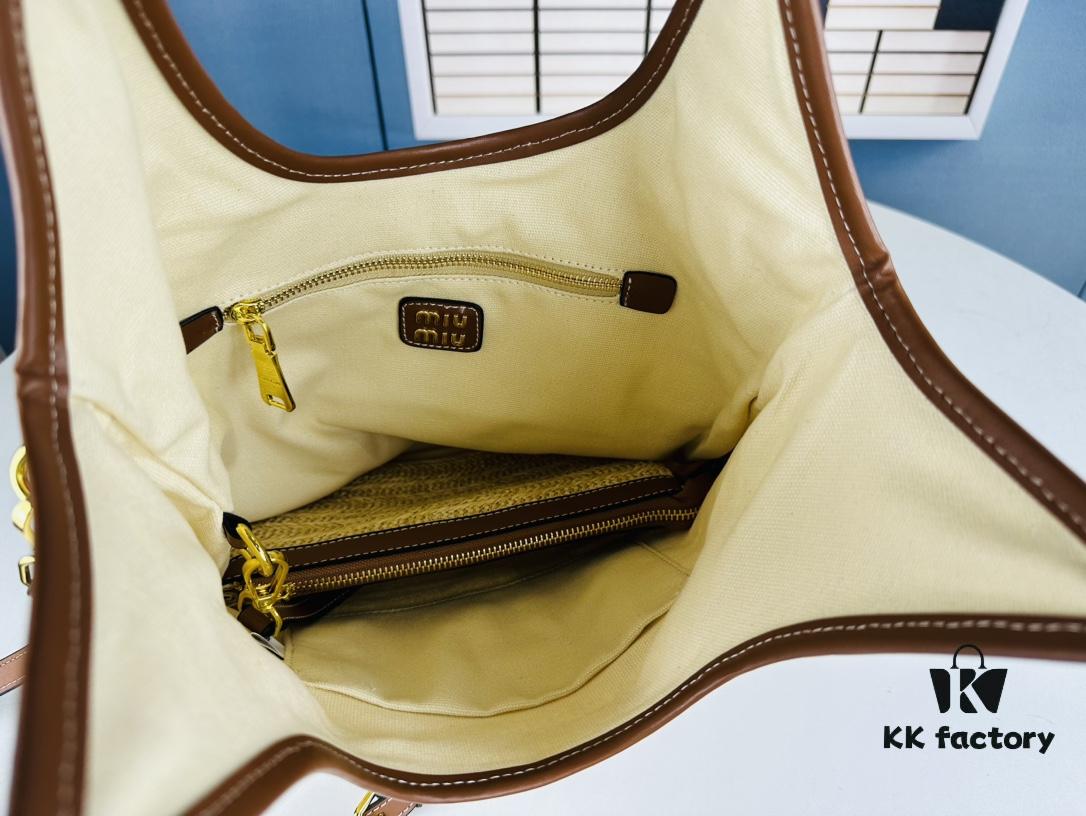 New Arrival Miu Miu Rattan Bag – Perfect for Everyday Use