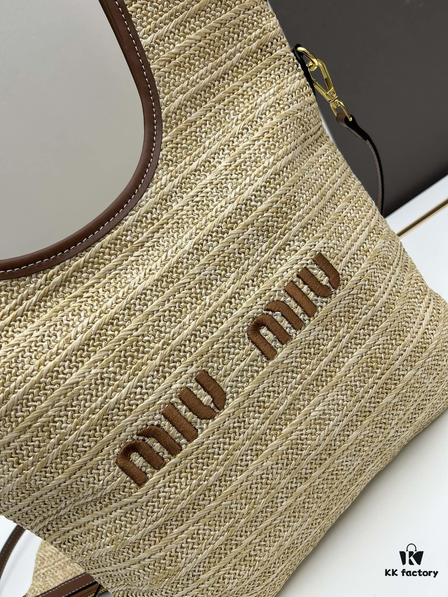 New Arrival MiuMiu Rattan Bag – Perfect for Everyday Use