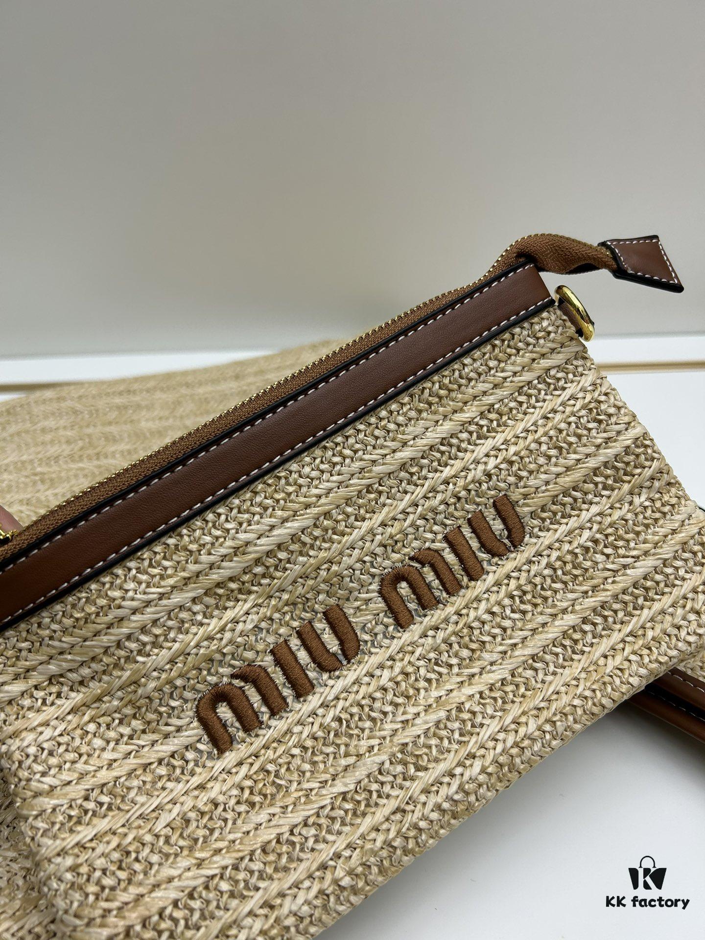New Arrival MiuMiu Rattan Bag – Perfect for Everyday Use