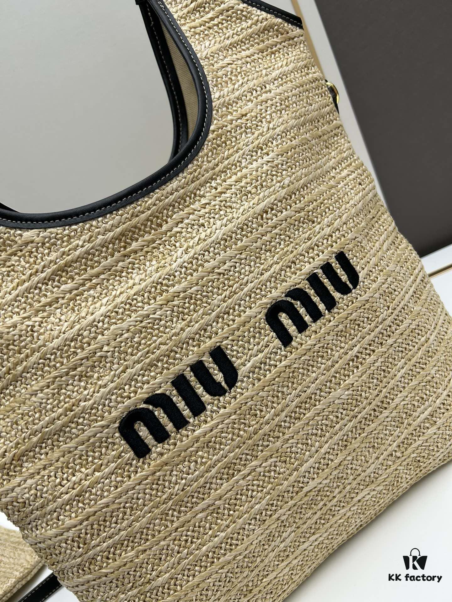 New Arrival MiuMiu Rattan Bag – Perfect for Everyday Use