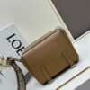 Loewe New Soft Smooth Calfskin Leather and Jacquard Fabric Military Messenger Bag for Men