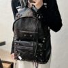 Top Grain Leather Ba1enciaga Le Cagole Studs Backpack – A Fashionable Bag That Elevates Your Entire Outfit