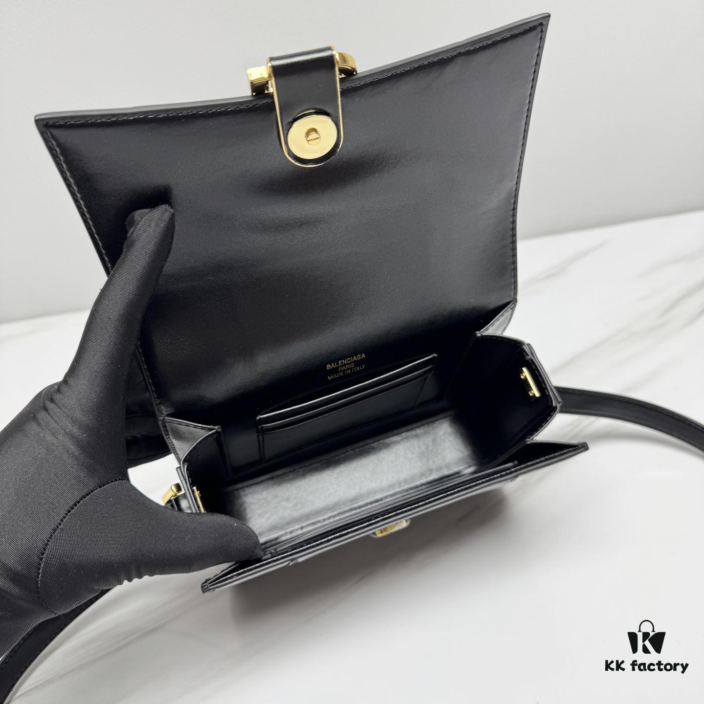 Balenciaga 2025SS Chiny Box Crossbody Bag, Small Size