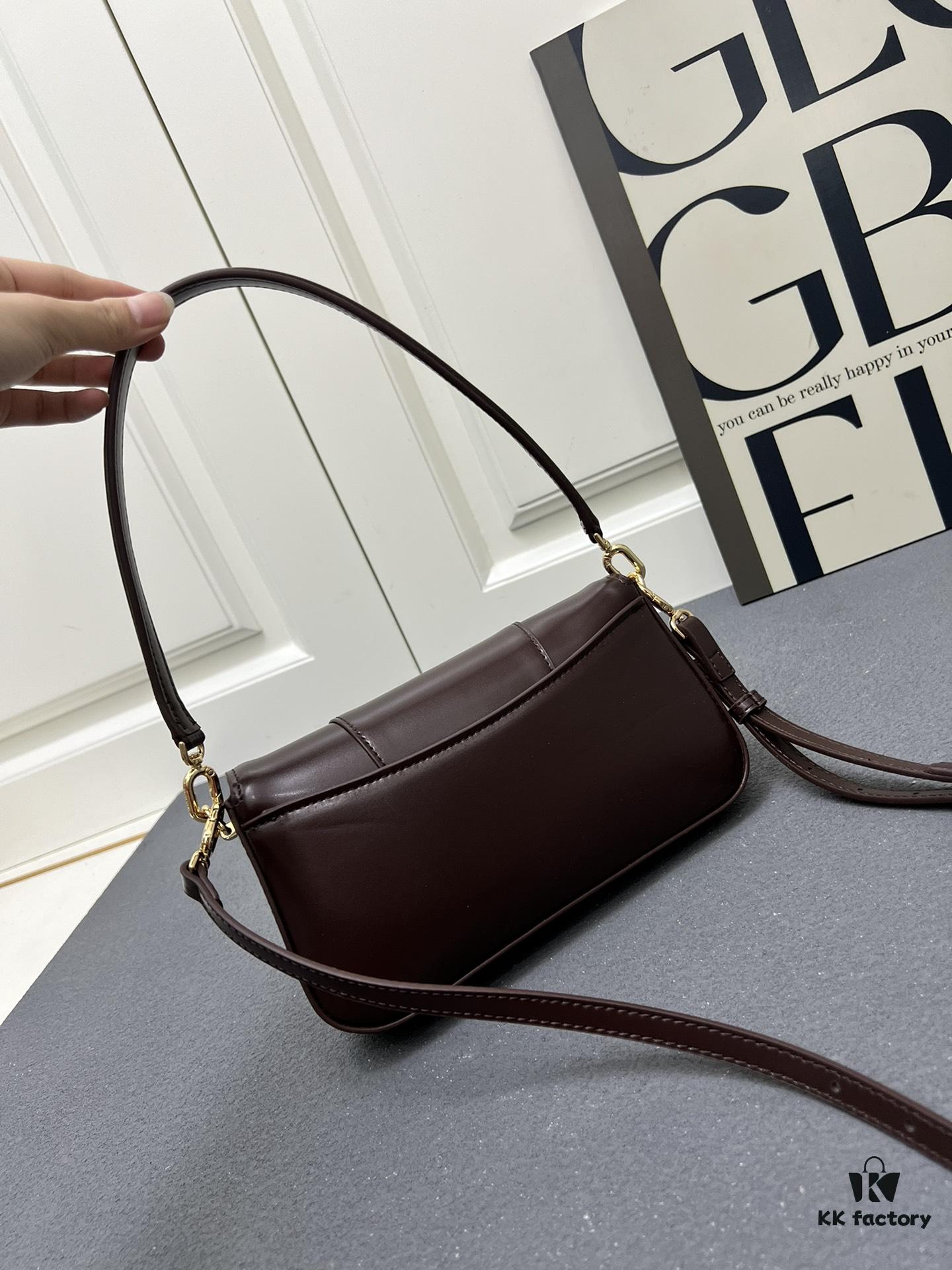Genuine Top-Layer Cowhide Leather Bag 🎁 Balenciaga Paris, Size 23x13x4cm, 2025 New Arrival Niche Style Handbag 🛍️ Essential for Early Risers