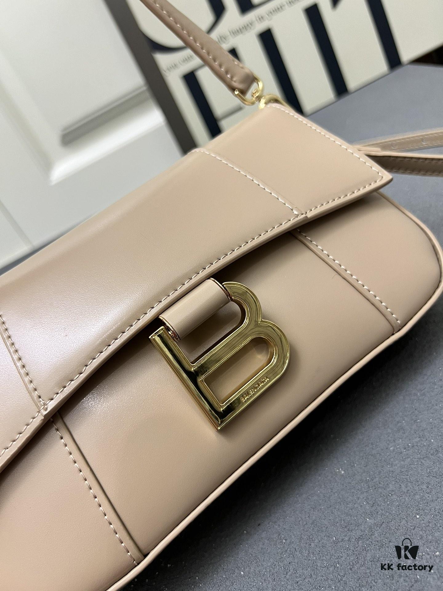 Top Layer Cow Leather Balenciaga Paris, 23x13x4cm, 2025 New Arrival Niche Bag