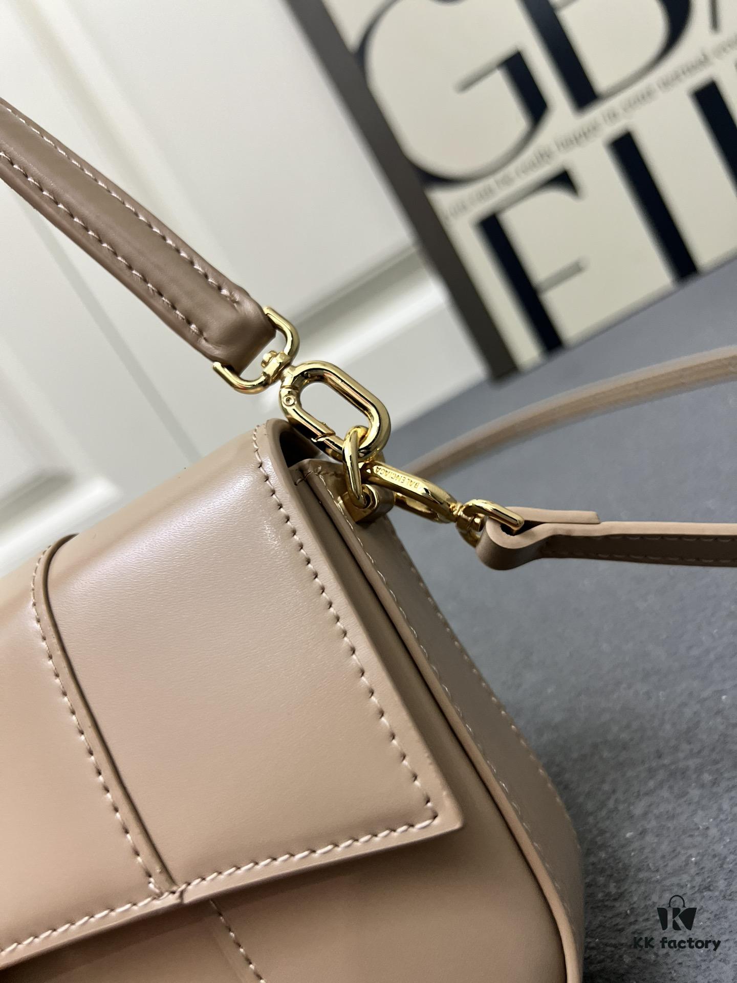 Top Layer Cow Leather Balenciaga Paris, 23x13x4cm, 2025 New Arrival Niche Bag