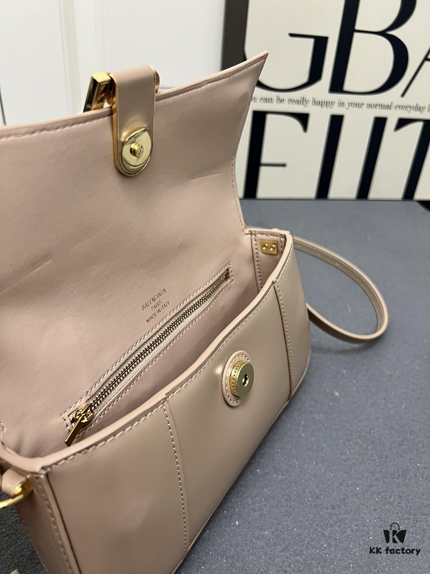 Top Layer Cow Leather Balenciaga Paris, 23x13x4cm, 2025 New Arrival Niche Bag