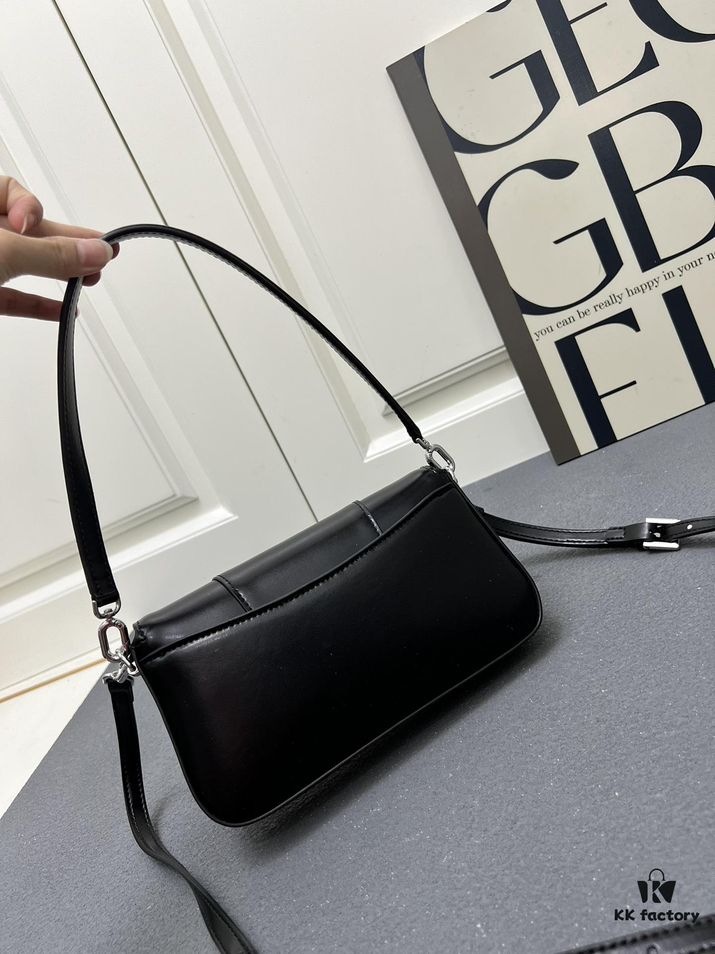 Top Layer Cowhide Balenciaga Paris, 23x13x4cm, 2025 New Arrival Niche Bag, Essential for Early Risers