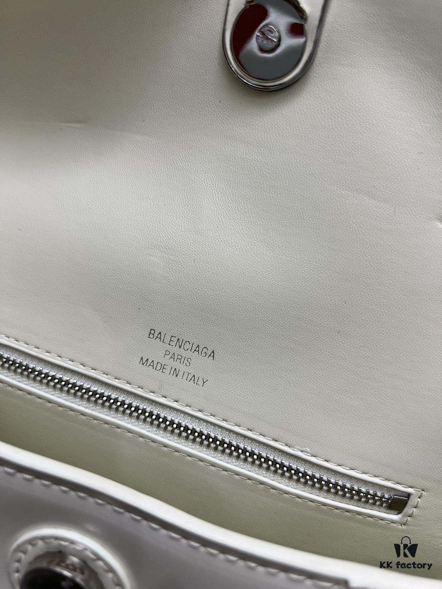 Genuine Top-Layer Cowhide Leather Bag 🎁 Balenciaga Paris, 23x13x4cm, 2025 New Arrival Niche Style Handbag 🛍️ Essential for Early Risers