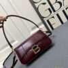 Top Grain Leather Balenciaga Paris, 23x13x4cm, 2025 New Arrival Niche Bag