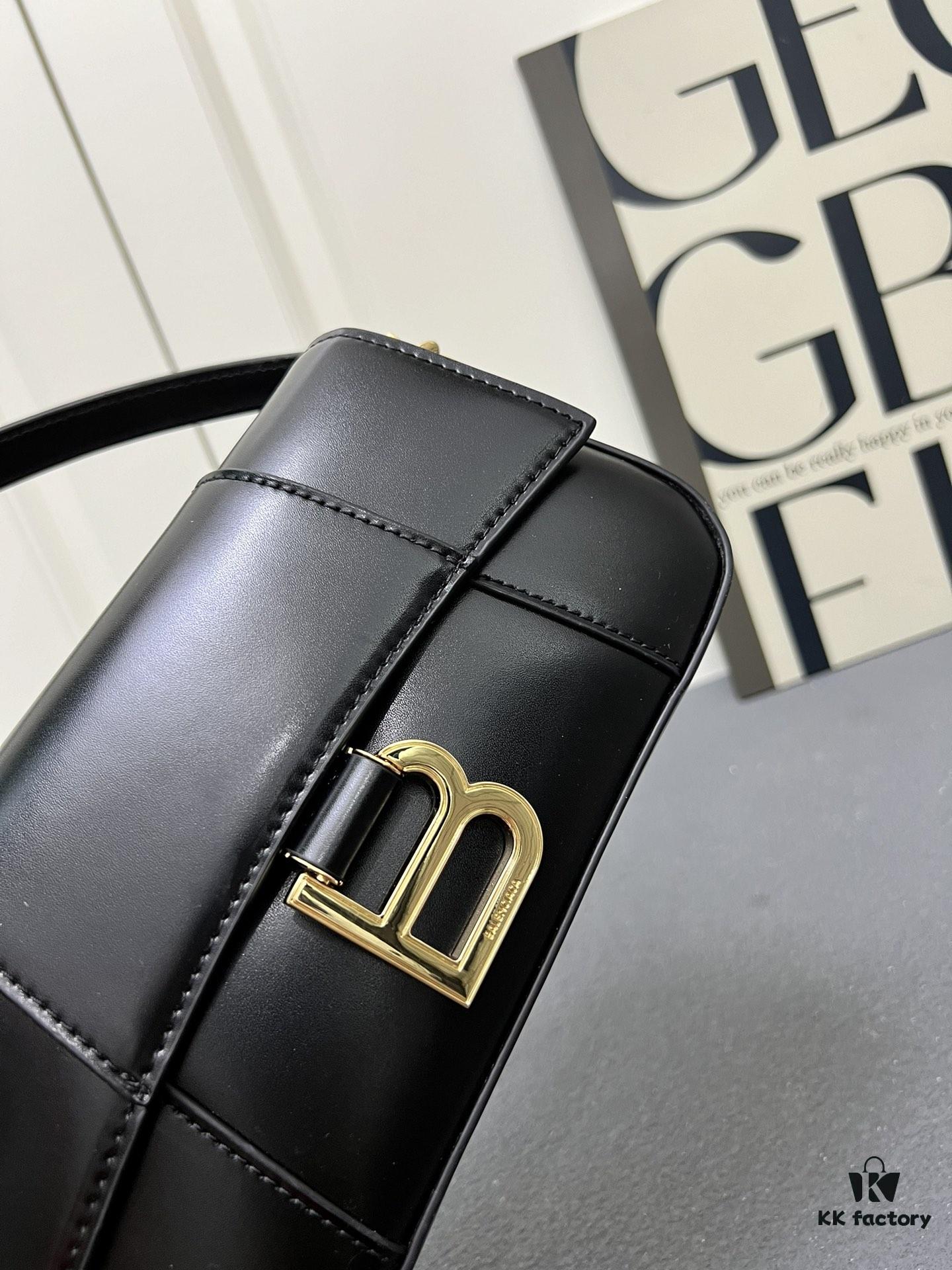 Top Layer Cowhide Balenciaga Paris, 23x13x4cm, 2025 New Niche Bag