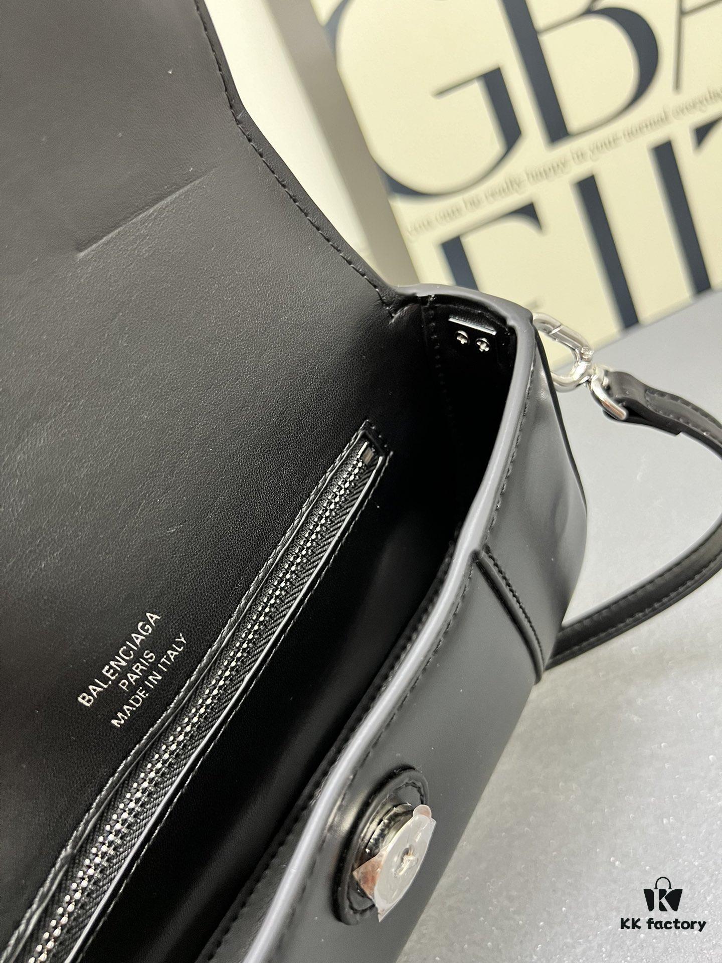 Top Layer Cowhide Balenciaga Paris, 23x13x4cm, 2025 New Arrival Niche Bag, Essential for Early Risers