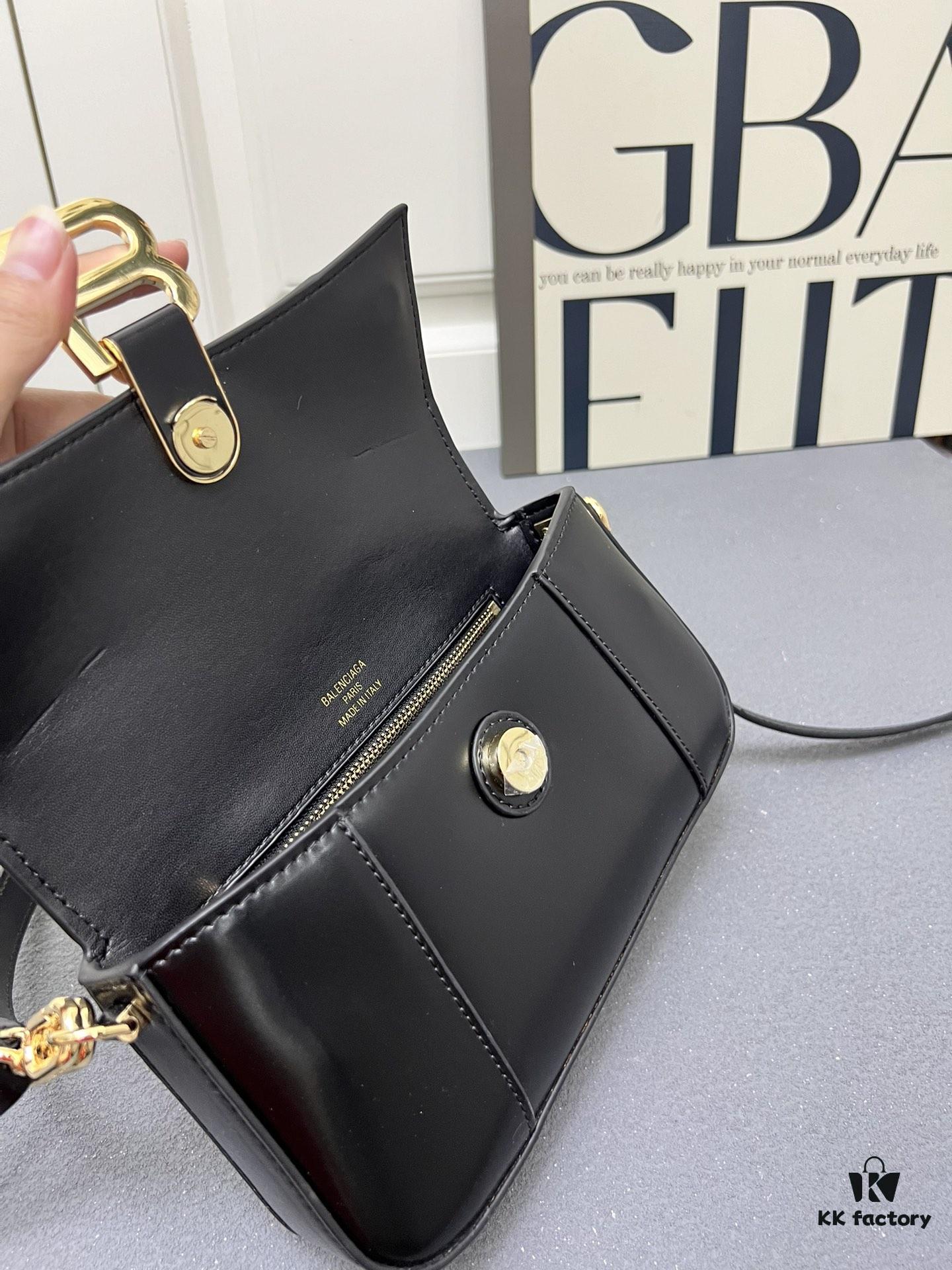 Top Layer Cowhide Balenciaga Paris, 23x13x4cm, 2025 New Niche Bag