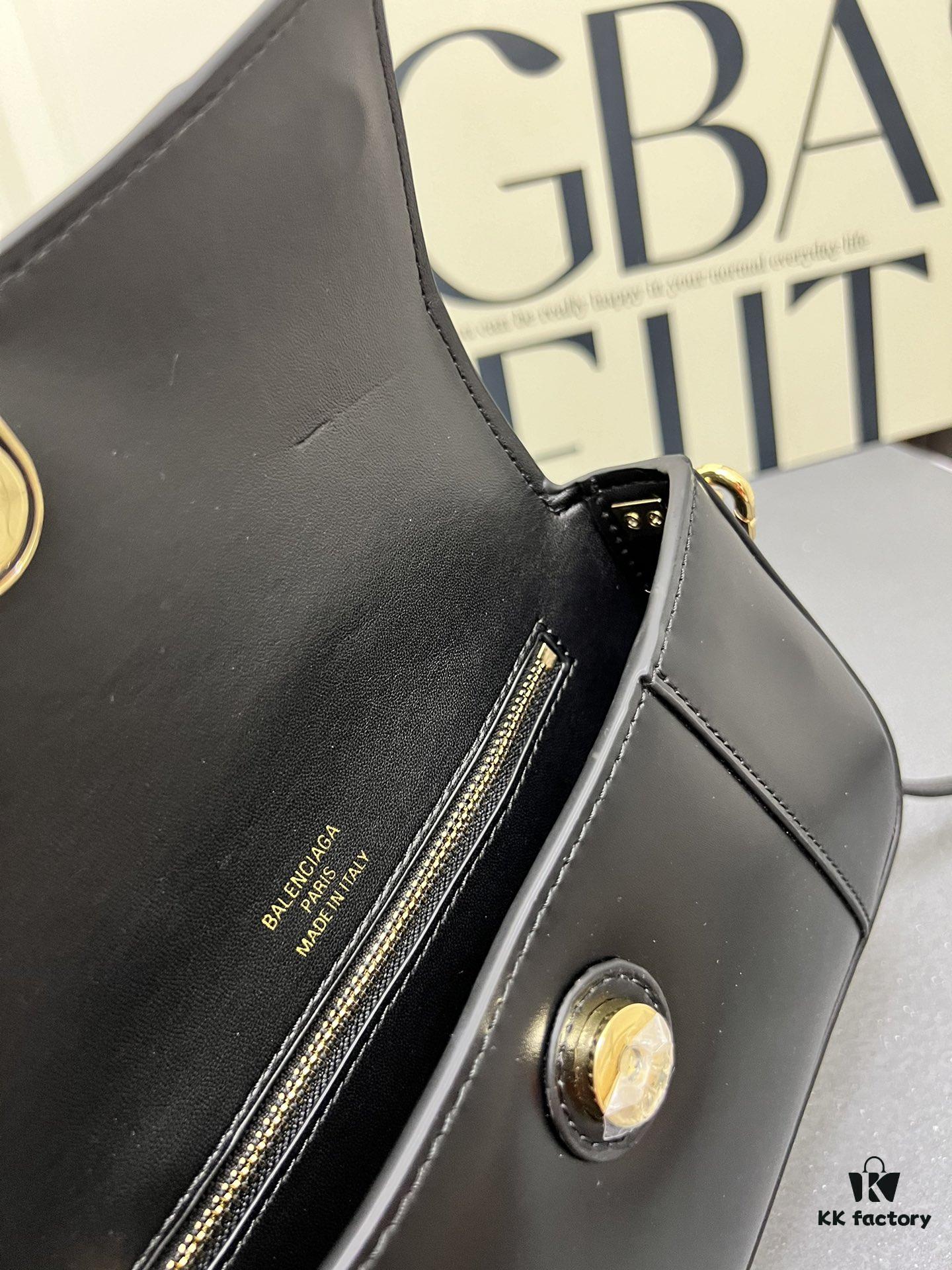 Top Layer Cowhide Balenciaga Paris, 23x13x4cm, 2025 New Niche Bag