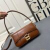 Top Grain Cow Leather Balenciaga Paris, 23x13x4cm, 2025 New Arrival Niche Bag for Early Risers