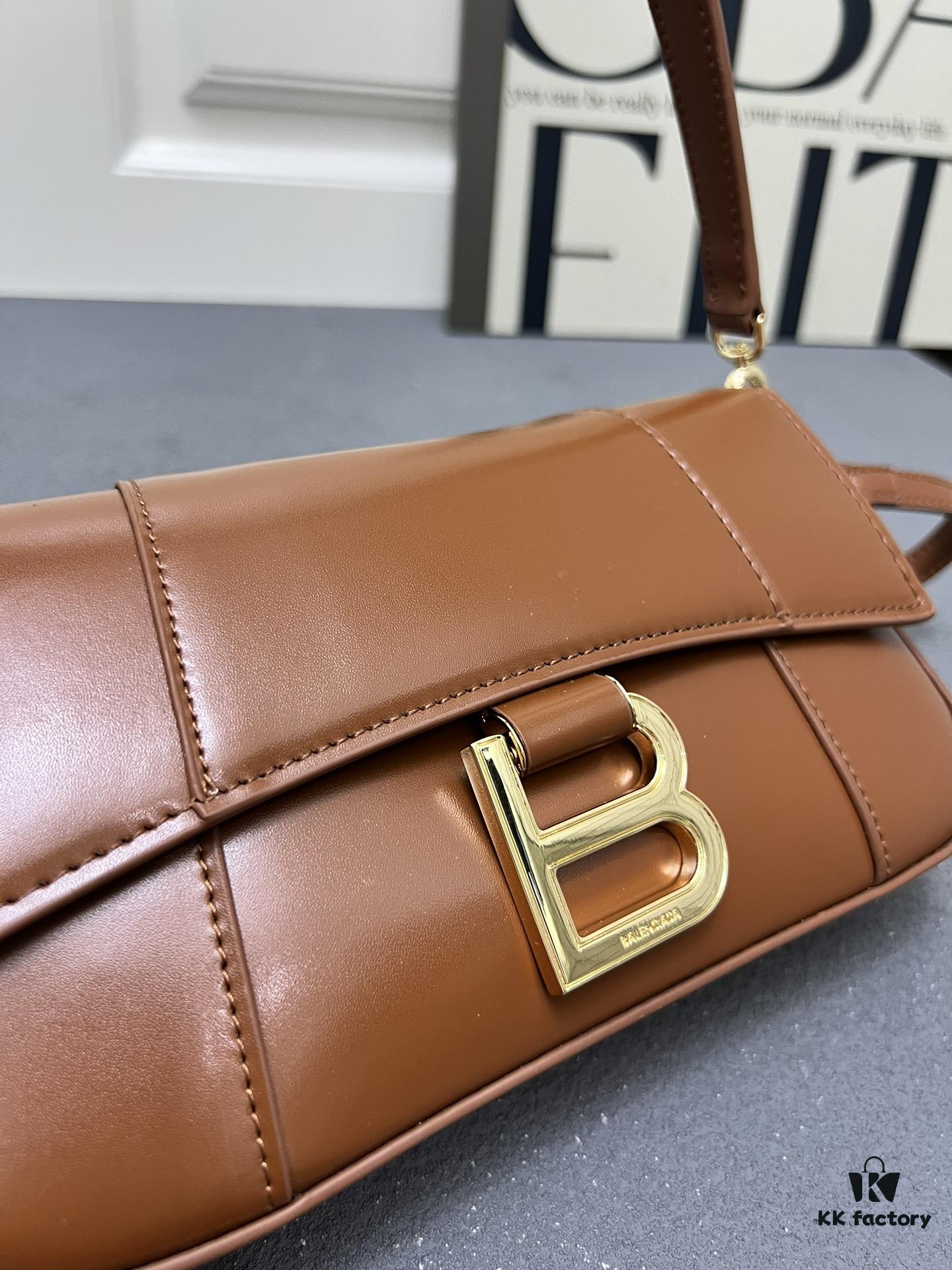 Top Grain Cow Leather Balenciaga Paris, 23x13x4cm, 2025 New Arrival Niche Bag for Early Risers