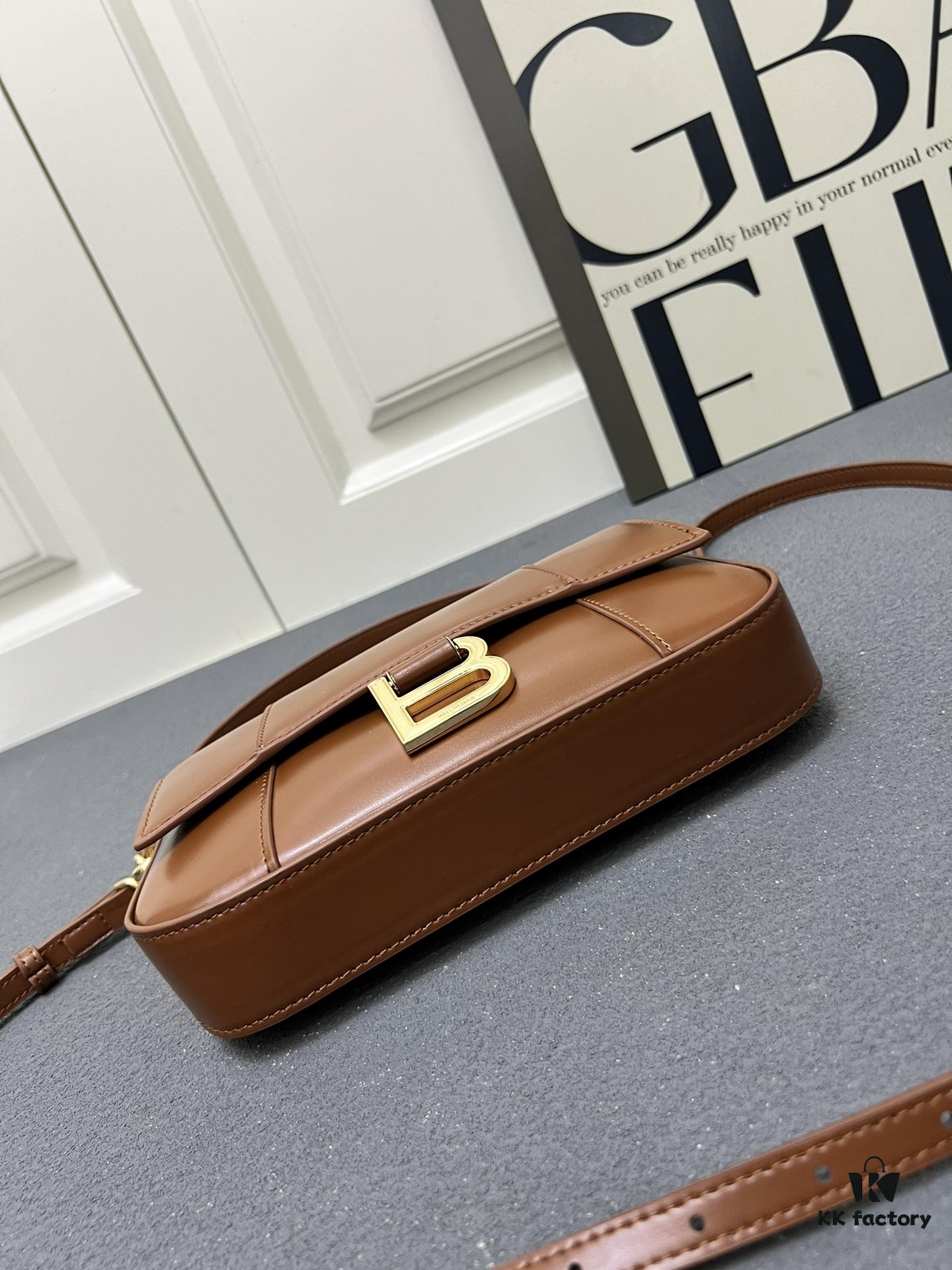 Top Grain Cow Leather Balenciaga Paris, 23x13x4cm, 2025 New Arrival Niche Bag for Early Risers