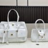 Small, Large Balenciaga 2025 Ceiling Belair Carry All in Mini and Regular Sizes
