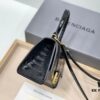 Balenciaga Hourglass Bag Crocodile Black