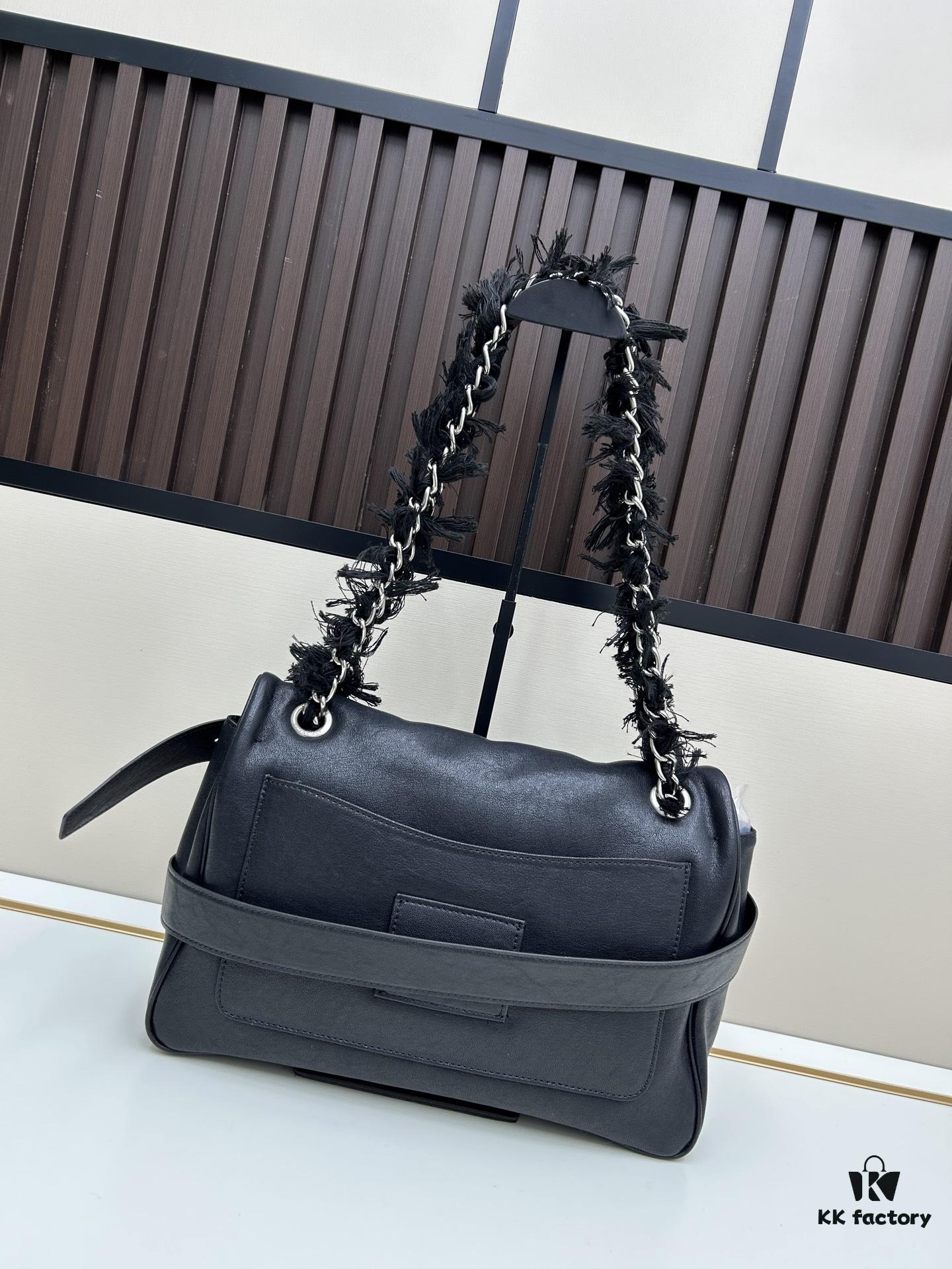 Large Size Luxury Commuter Bag Purple Ultra Cool Item Worth Having, Imported Full-Grain Leather