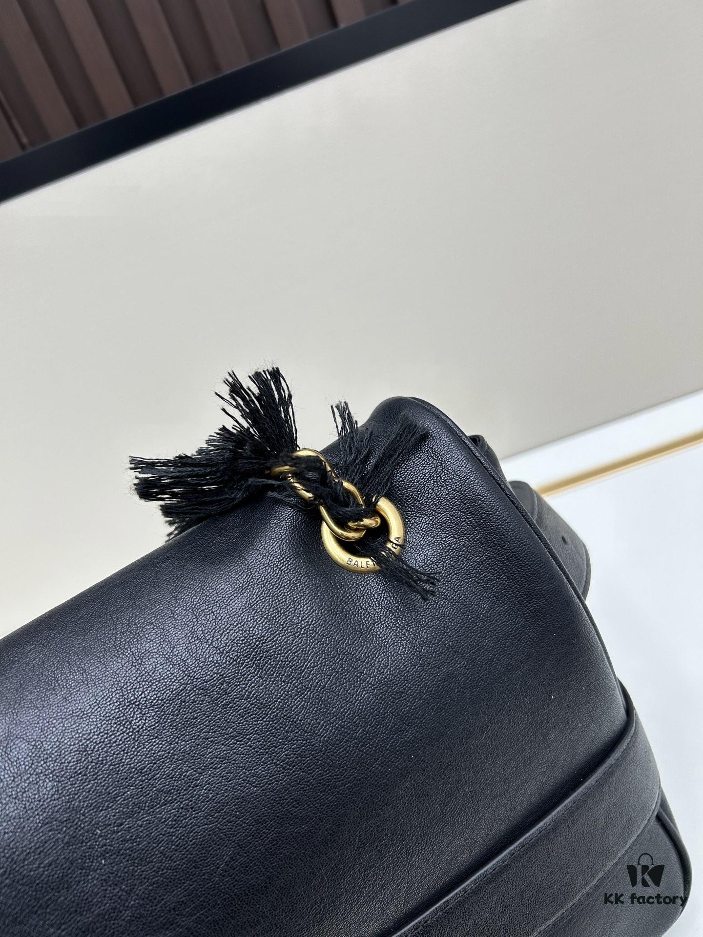 Large Size Luxury Commuter Bag 💜 MODU FLAP CHAIN BAG in Premium Imported Full-Grain Leather