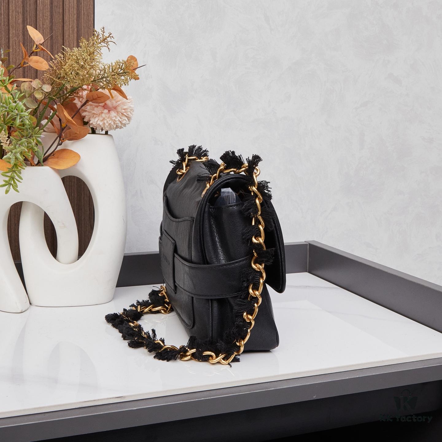 Small Size 💰 Premium Commuter Bag 💜 A Cool Item Worth Owning, Made of Imported Full-Grain Leather