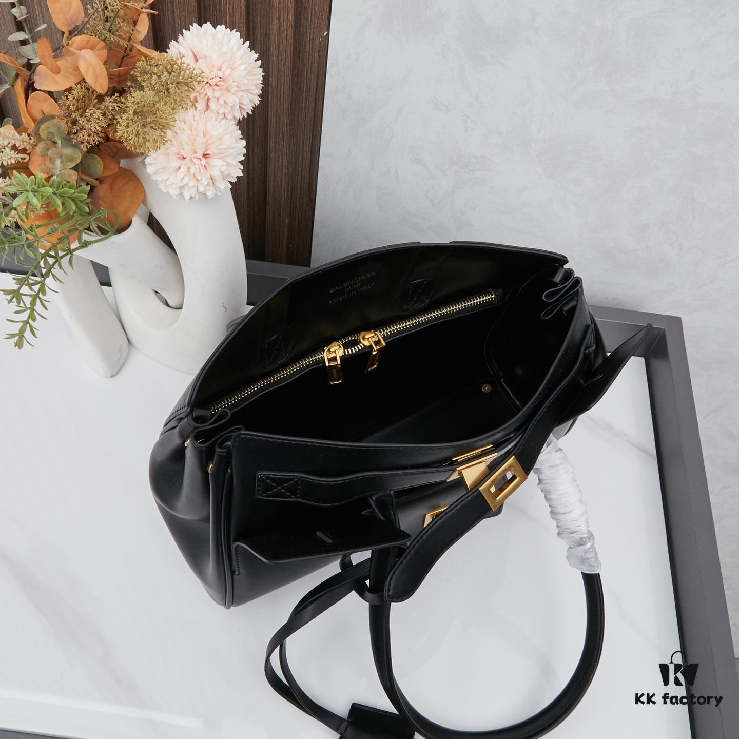 Small Size BALENCIAGA 2025 Ceiling Belair Carry All Mini and Large Size Handbag