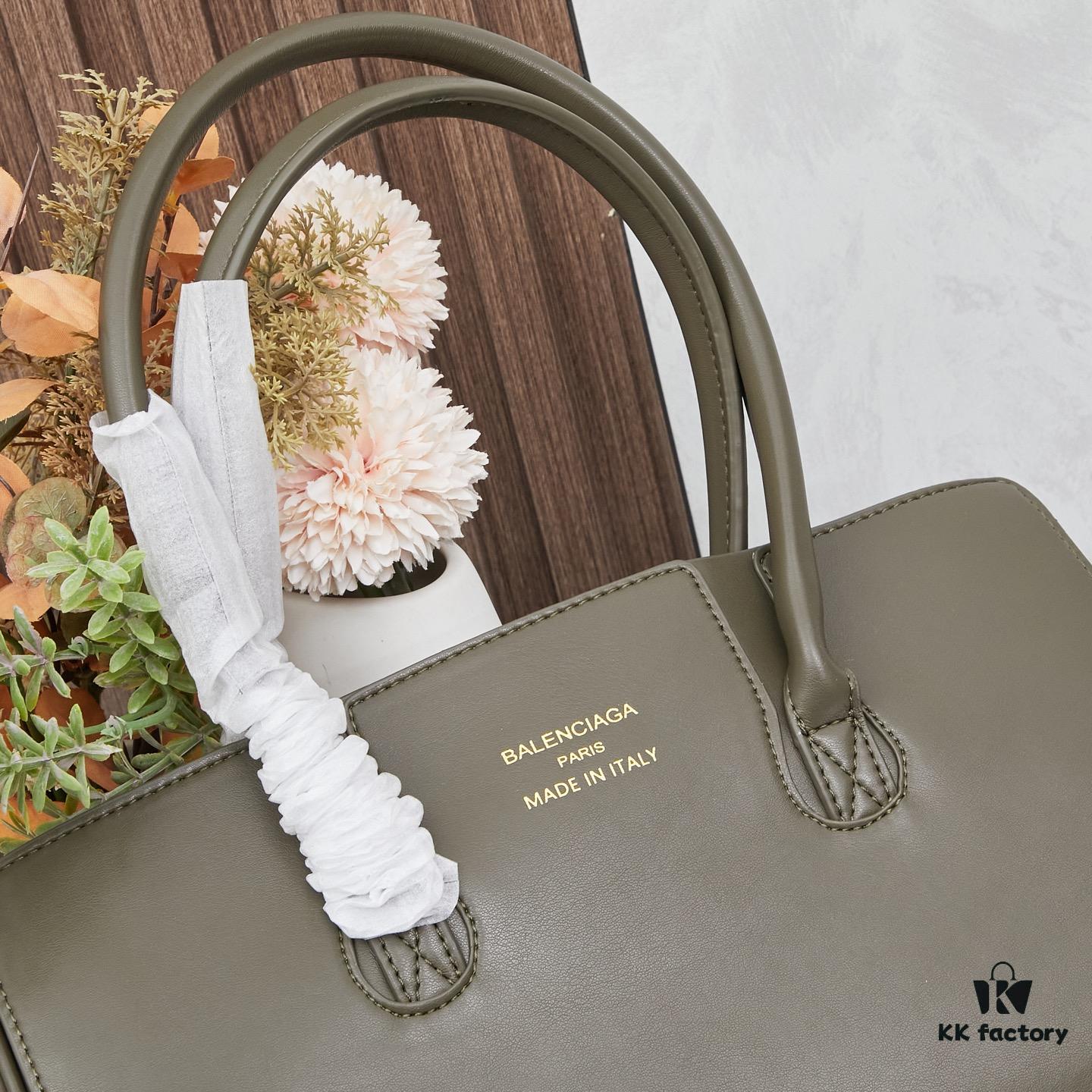 Small Size BALENCIAGA 2025 Ceiling Belair Carry All Mini Bag