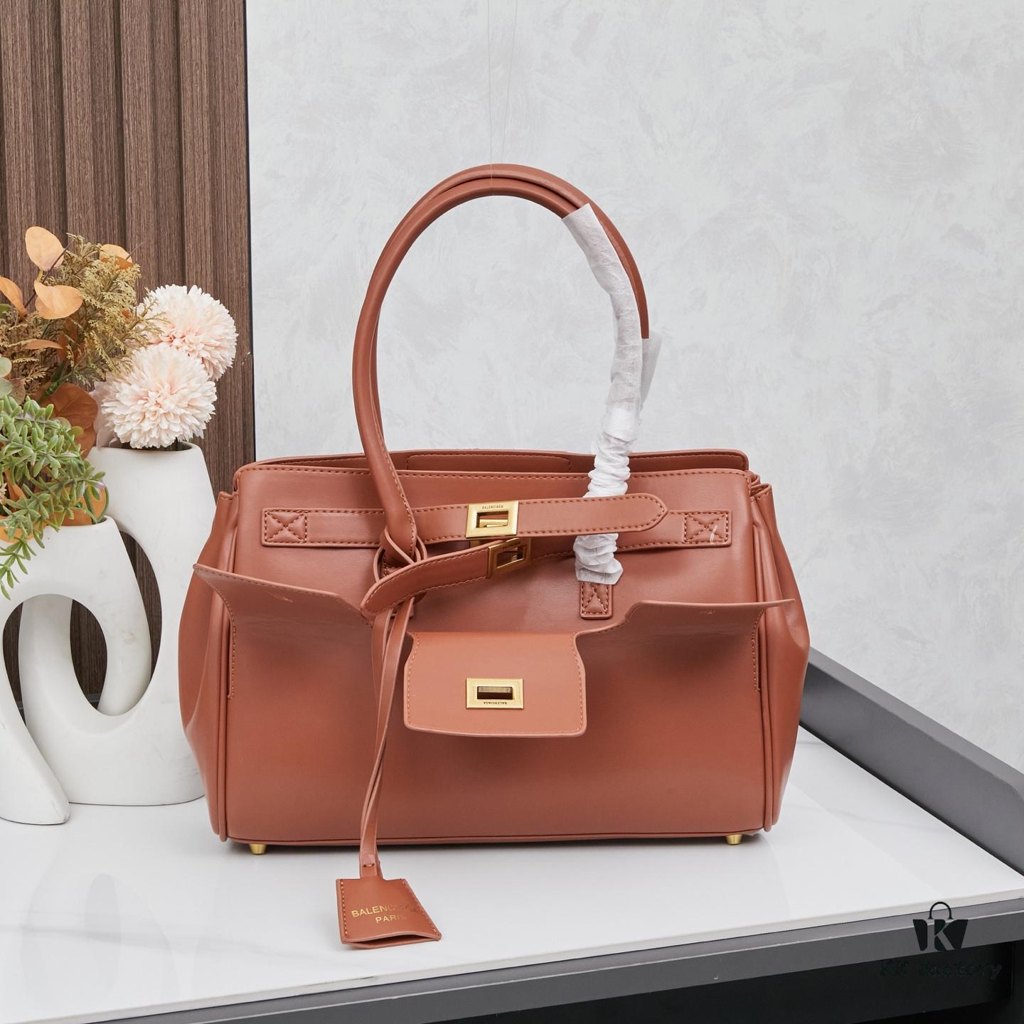 Small Size BALENCIAGA 2025 Ceiling Belair Carry All Mini Bag