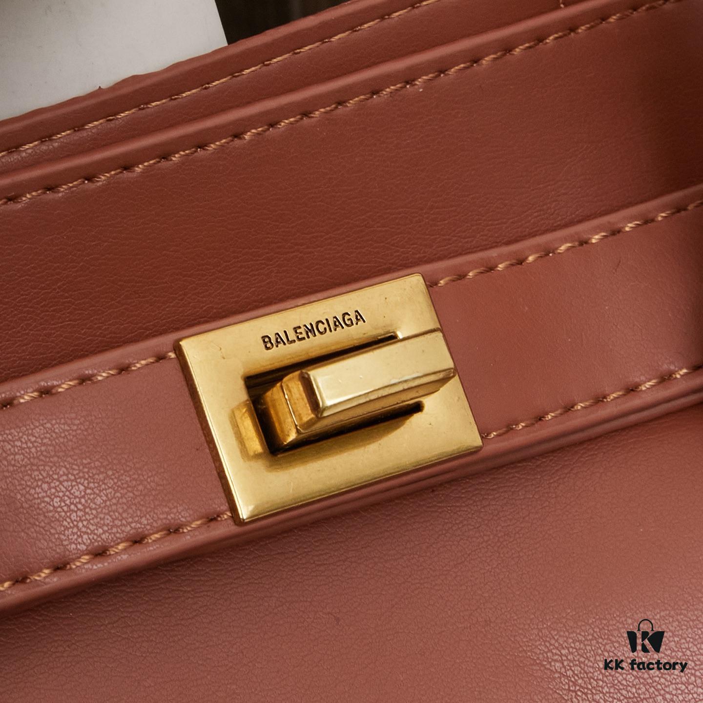 Small Size BALENCIAGA 2025 Ceiling Belair Carry All Mini Bag