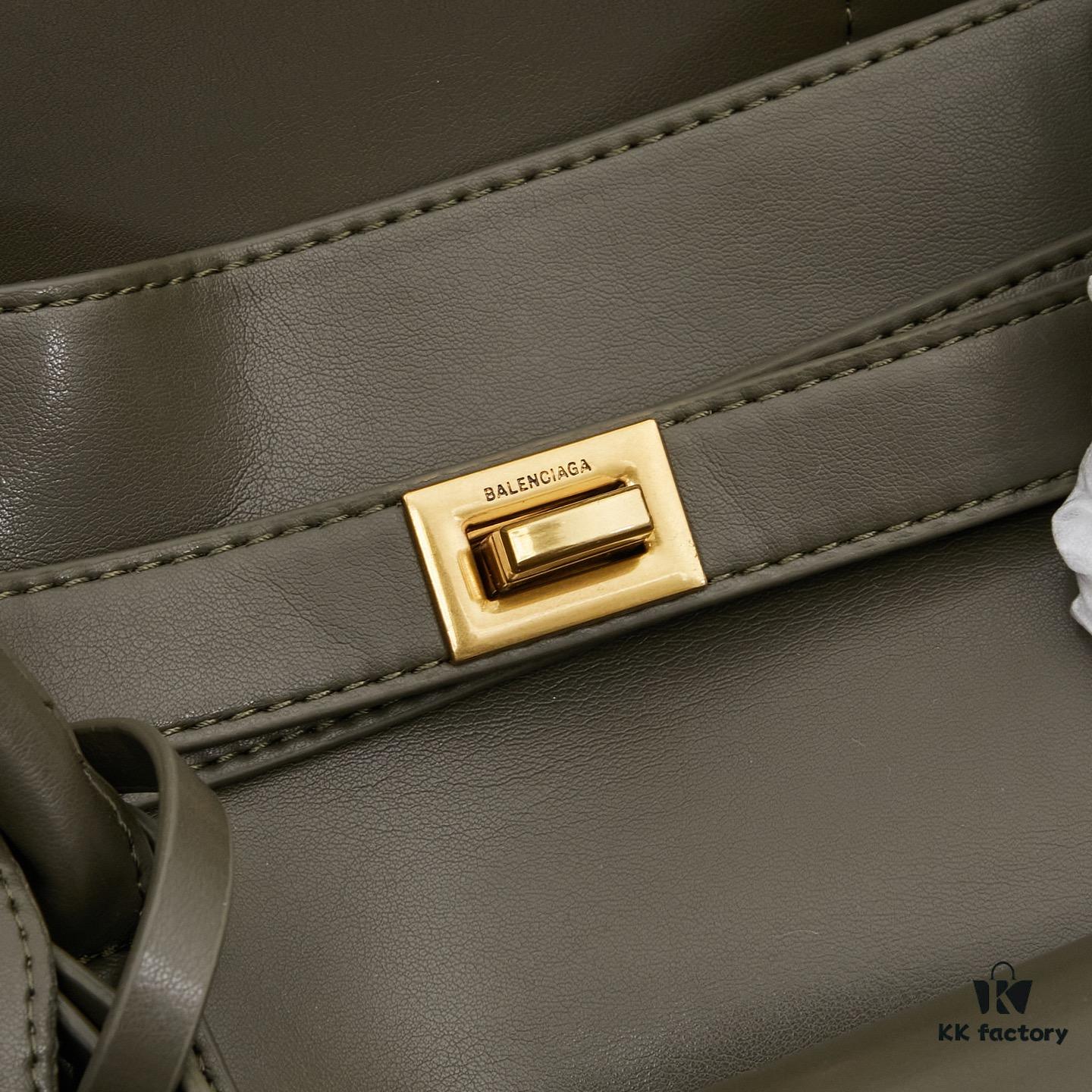 Large Paris Fashion 2025 Balenciaga Belair Carry All Handbag