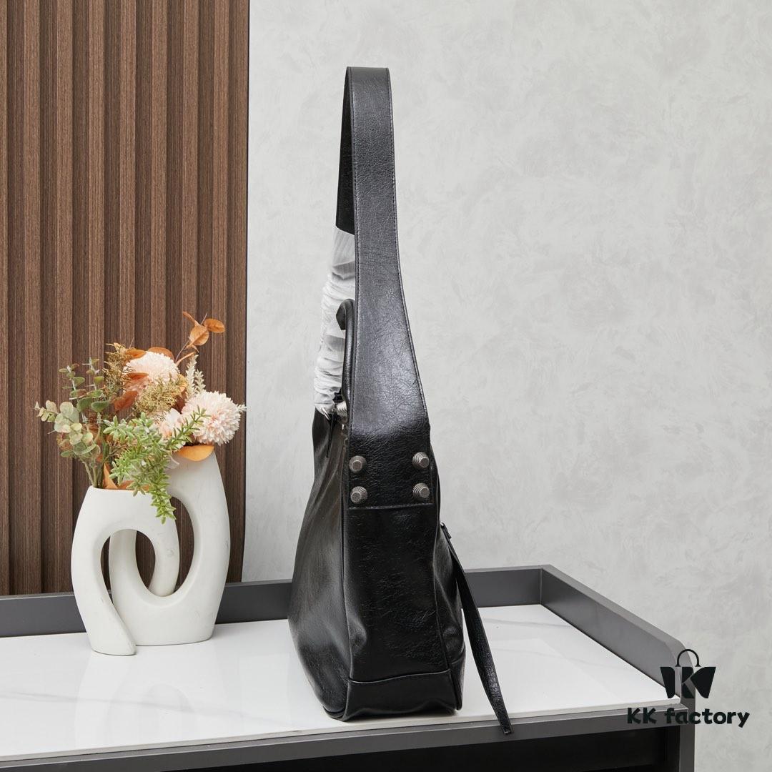 Street King! Balenciaga Motorcycle Bag with Studs