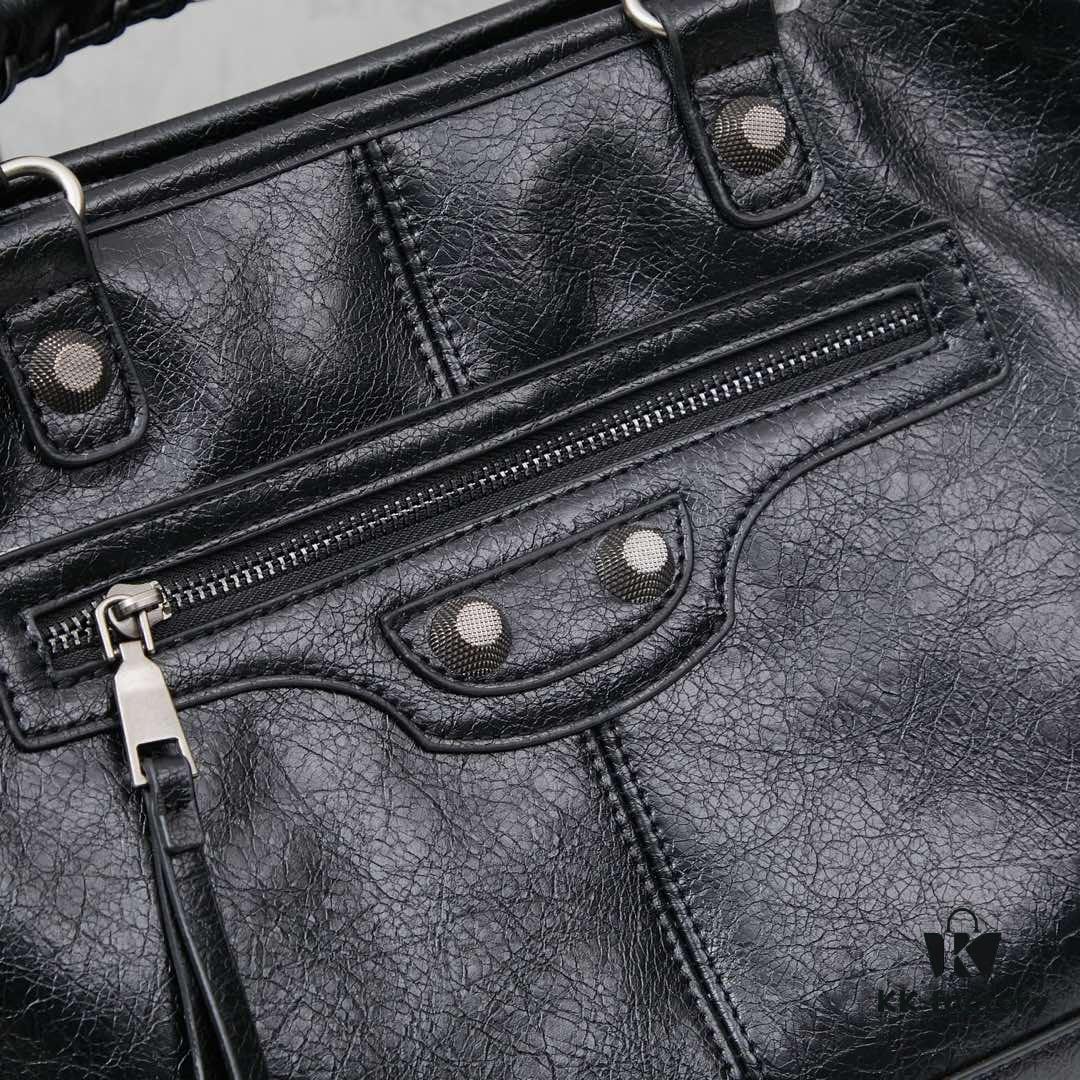 Street King! Balenciaga Motorcycle Bag with Studs