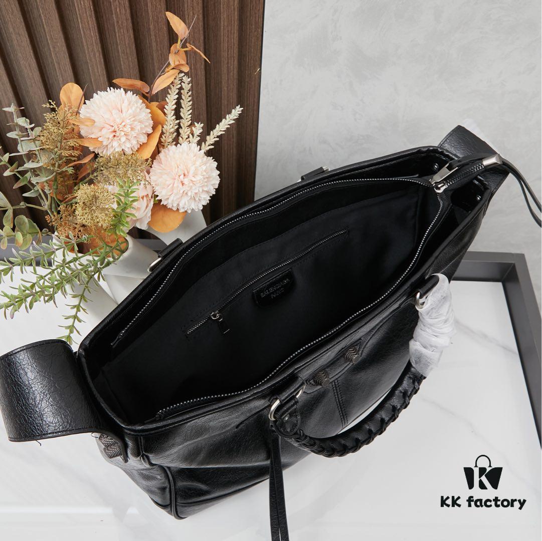 Street King! Balenciaga Motorcycle Bag with Studs