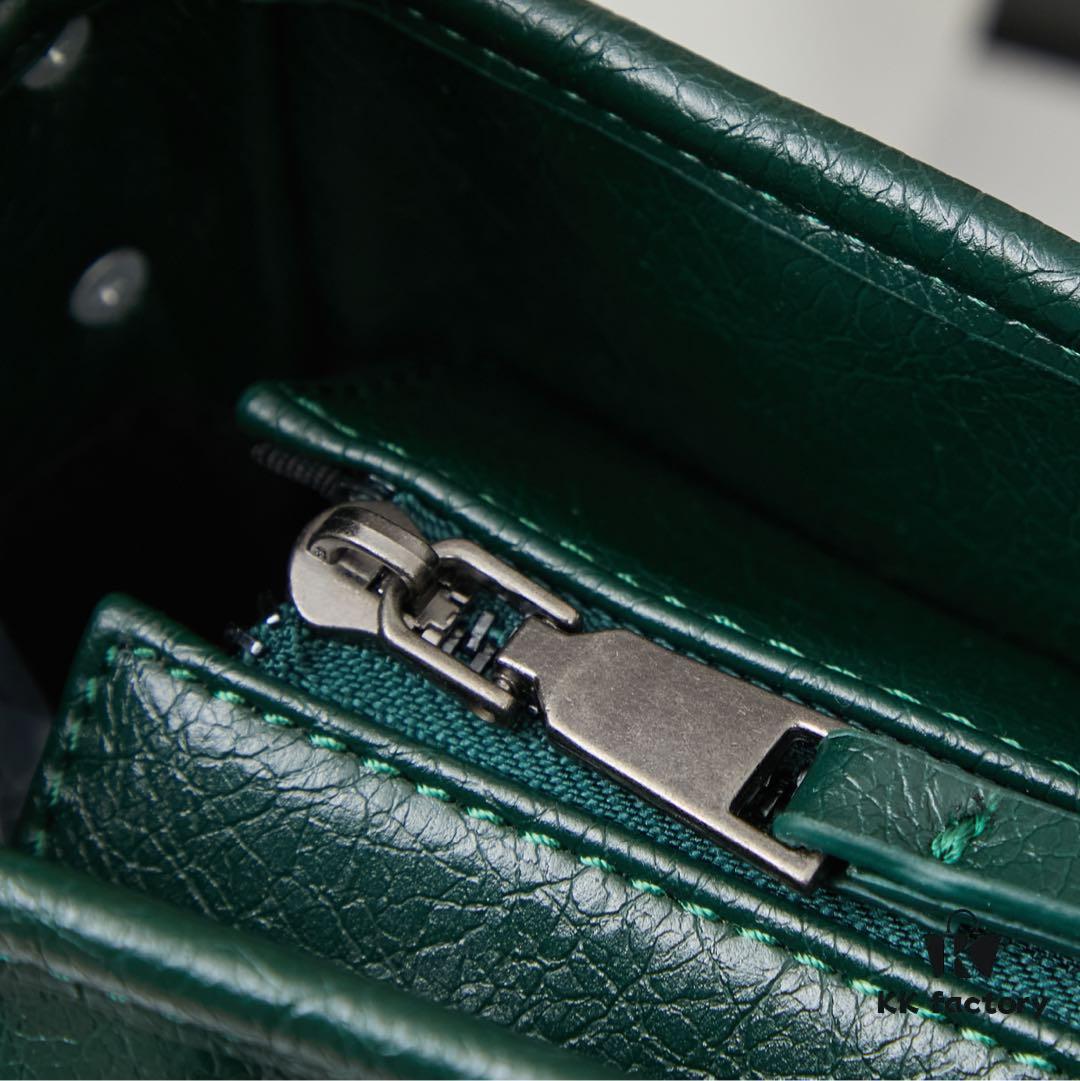 Streetwear Statement! Balenciaga Motorcycle Bag with Studs