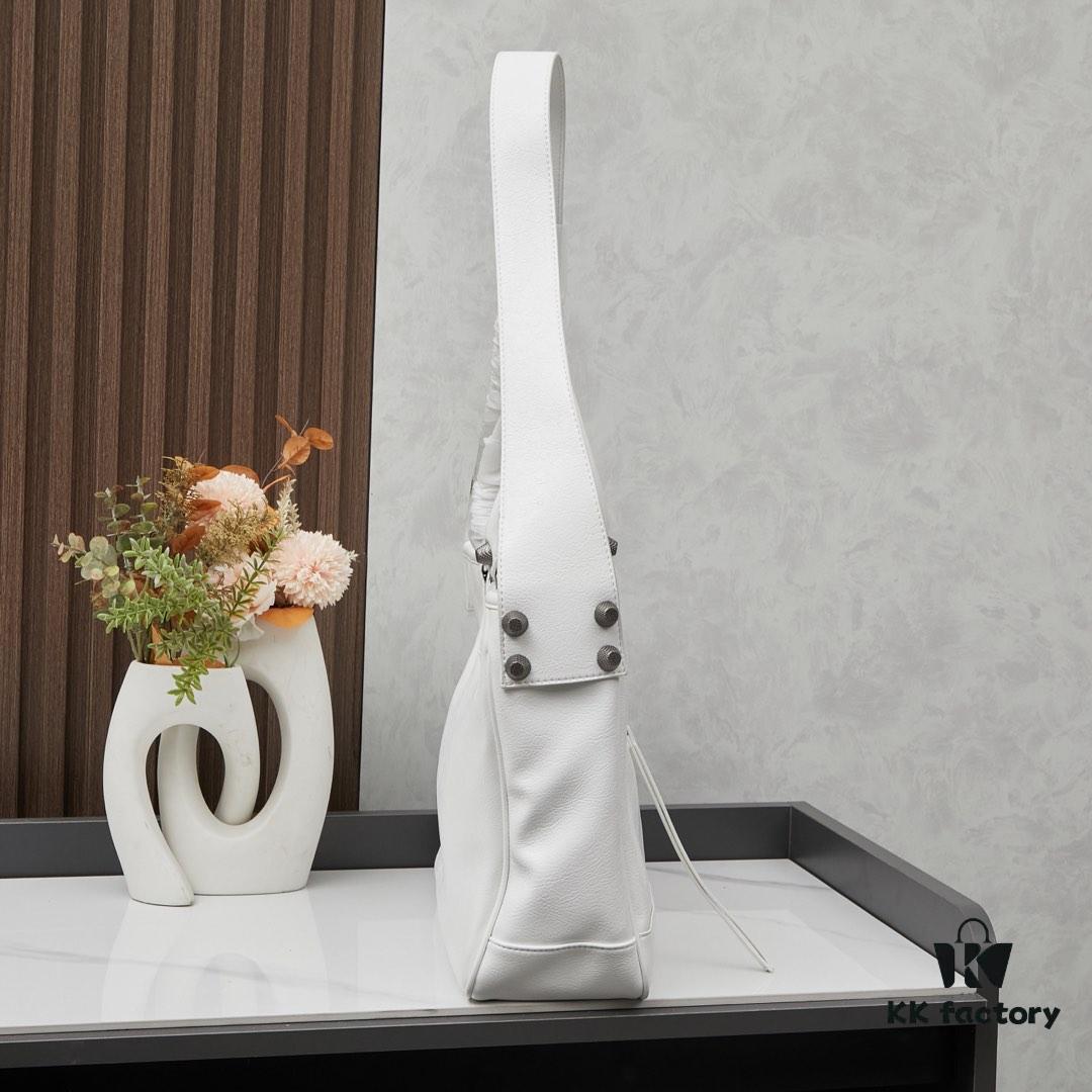 Street King! Balenciaga Motorcycle Bag with Studs