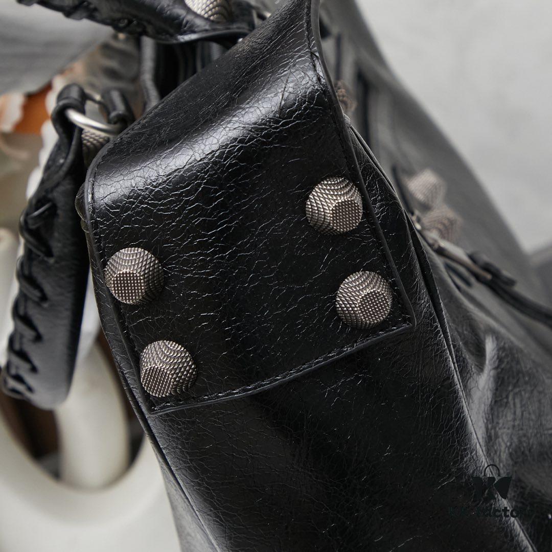 Street King! Balenciaga Motorcycle Bag with Studs