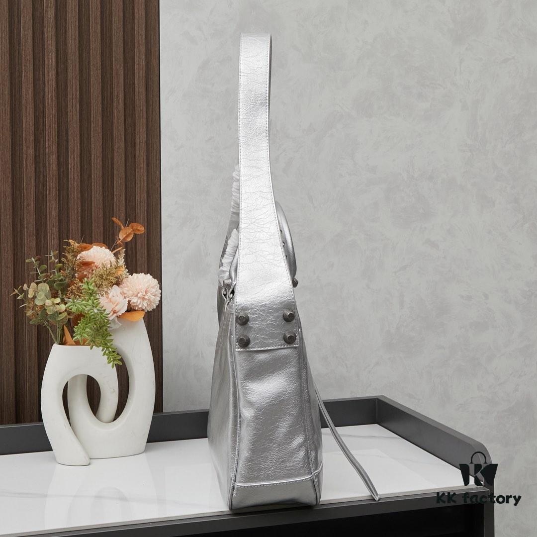 Street King! Balenciaga Motorcycle Bag with Studs