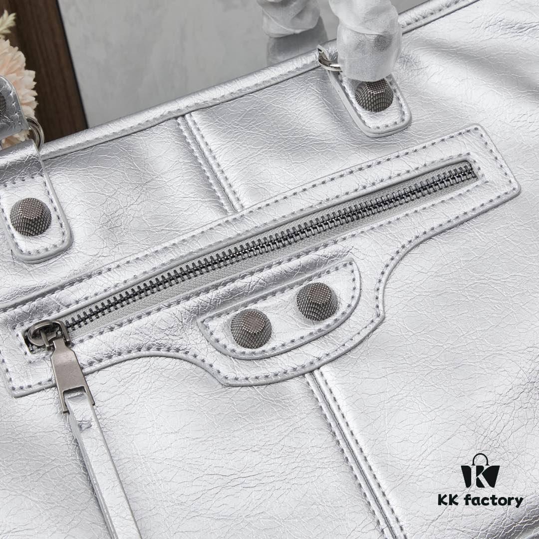 Street King! Balenciaga Motorcycle Bag with Studs