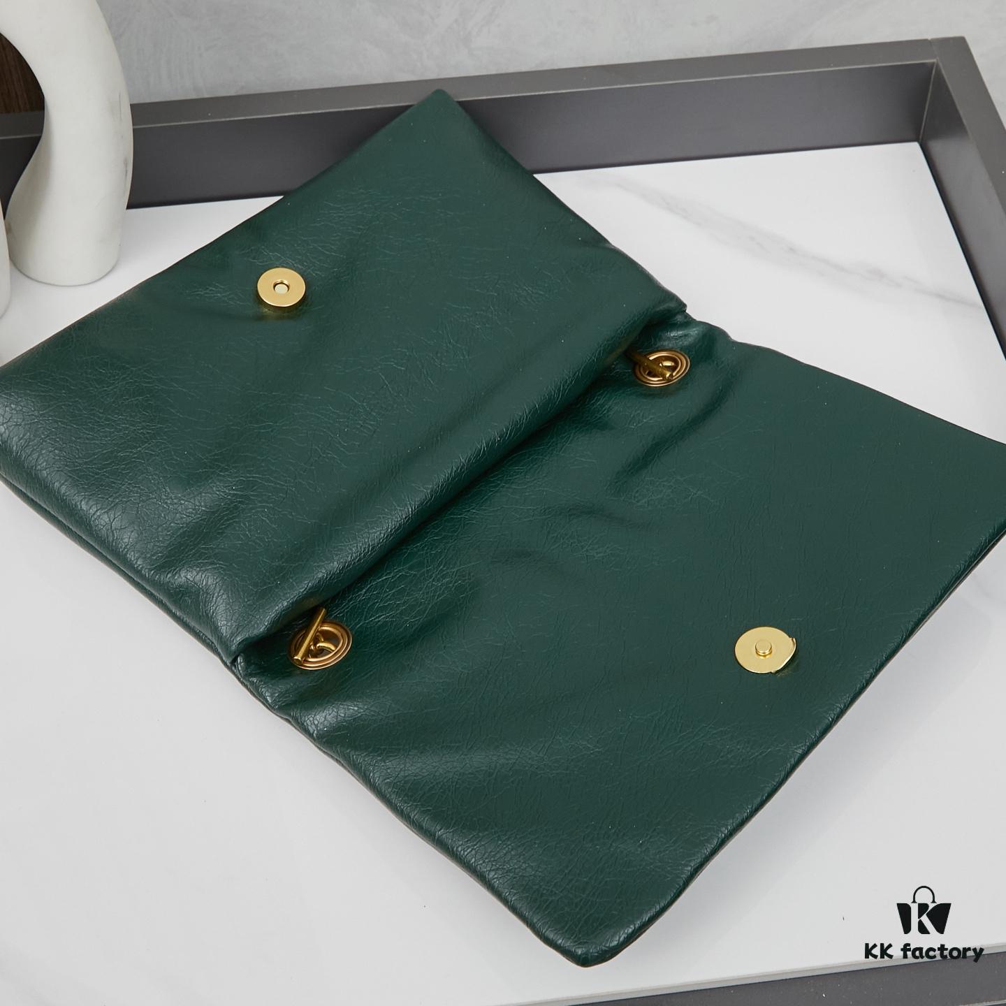 Balenciaga Monaco Puff Black and Silver with Box