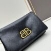 Balenciaga Monaco Puff Black and Silver with Box