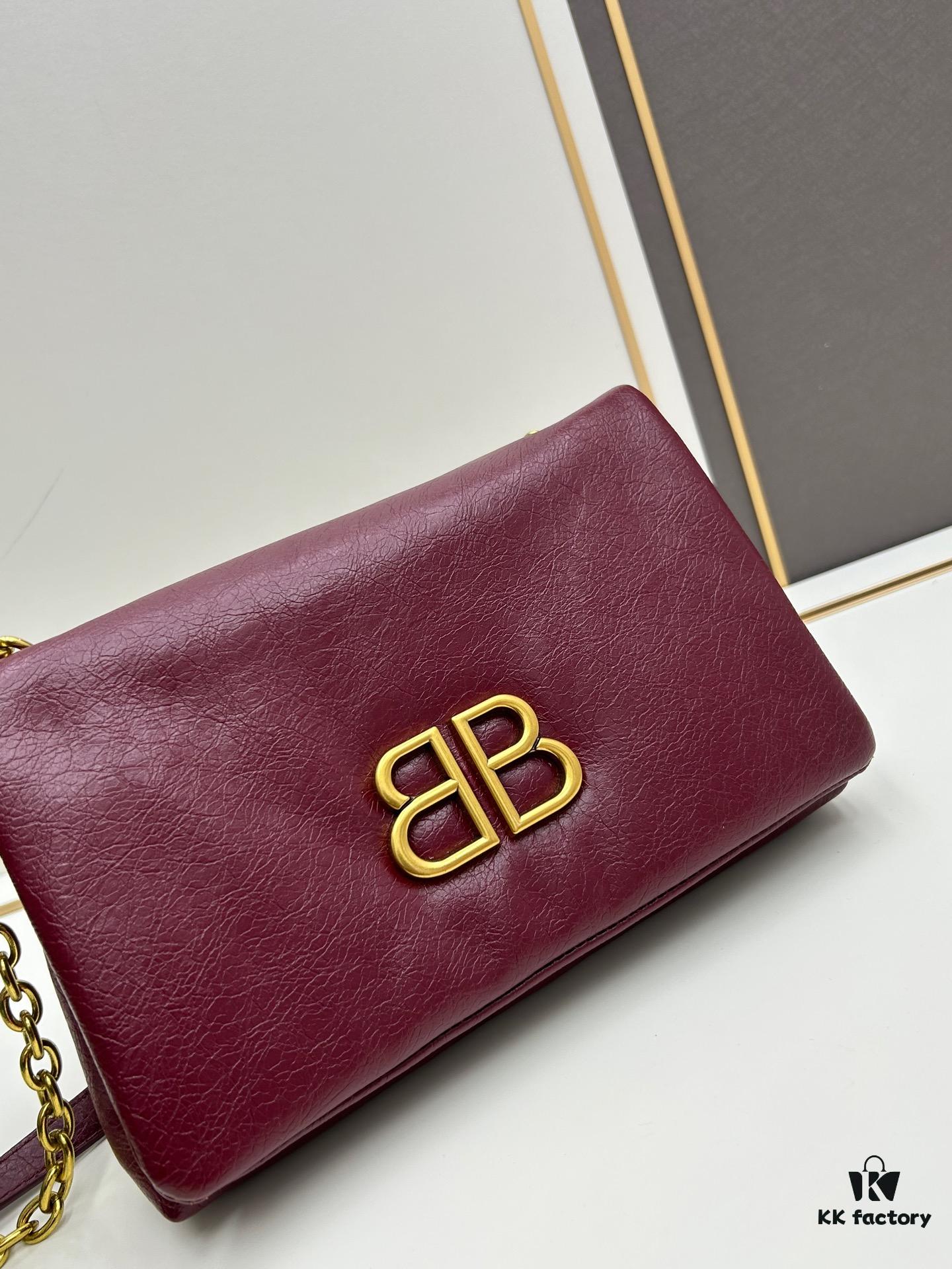 Balenciaga Monaco Puff Black and Silver Bag with Box