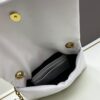 Balenciaga Monaco Puff Black and Silver Bag with Box