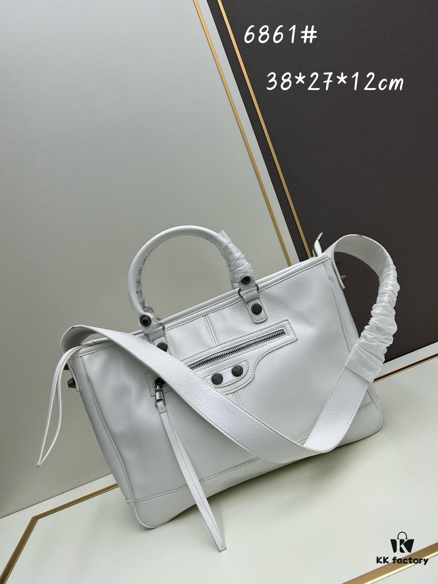 Street King! Balenciaga Motorcycle Bag with Studs