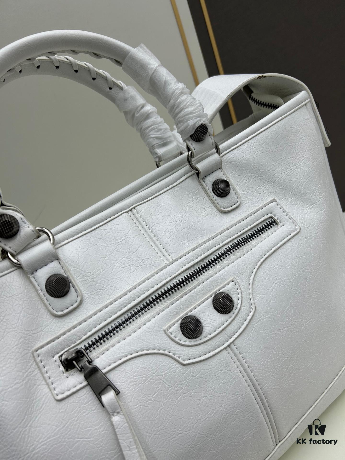 Street King! Balenciaga-style Motorcycle Bag with Studs